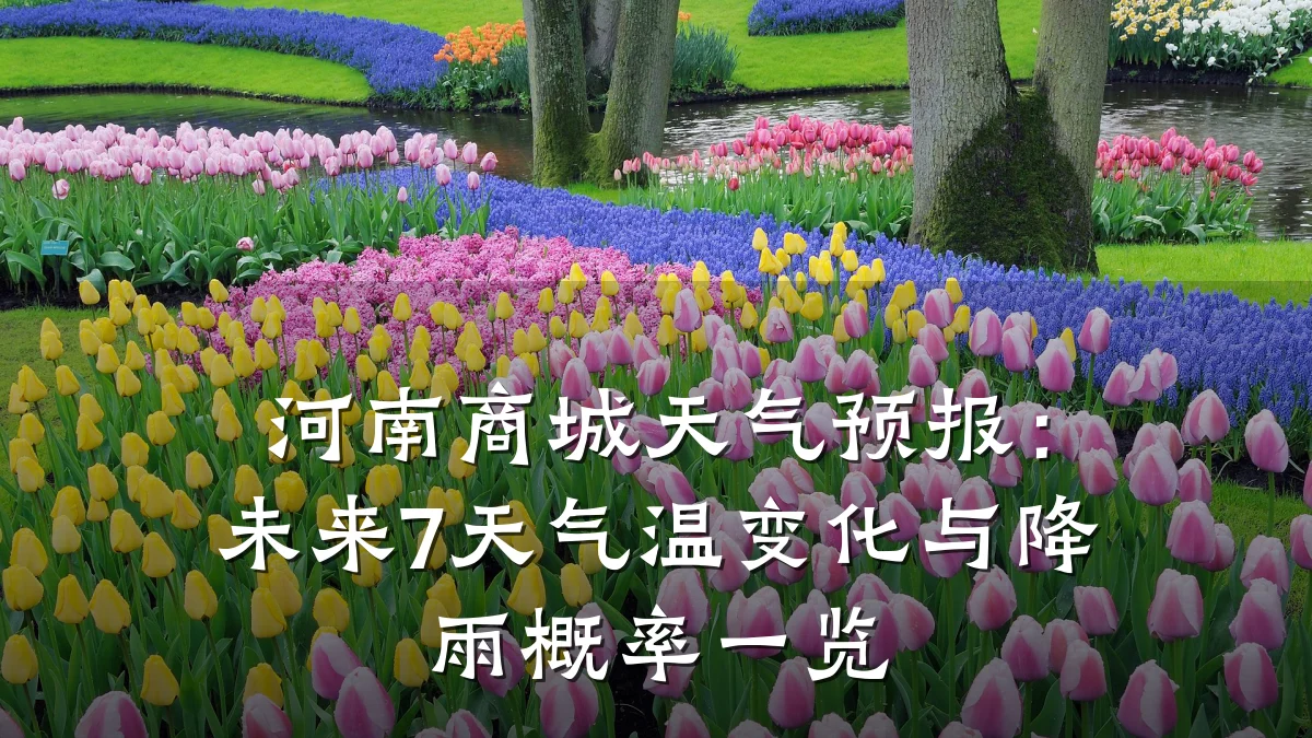 河南商城天气预报:未来7天气温变化与降雨概率一览