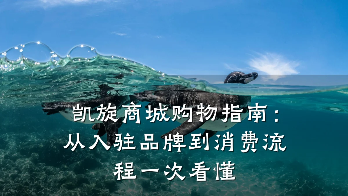 凯旋商城购物指南：从入驻品牌到消费流程一次看懂