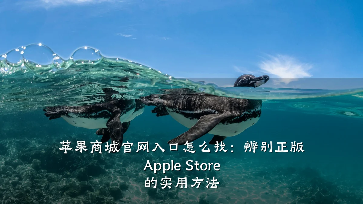 苹果商城官网入口怎么找：辨别正版 Apple Store 的实用方法