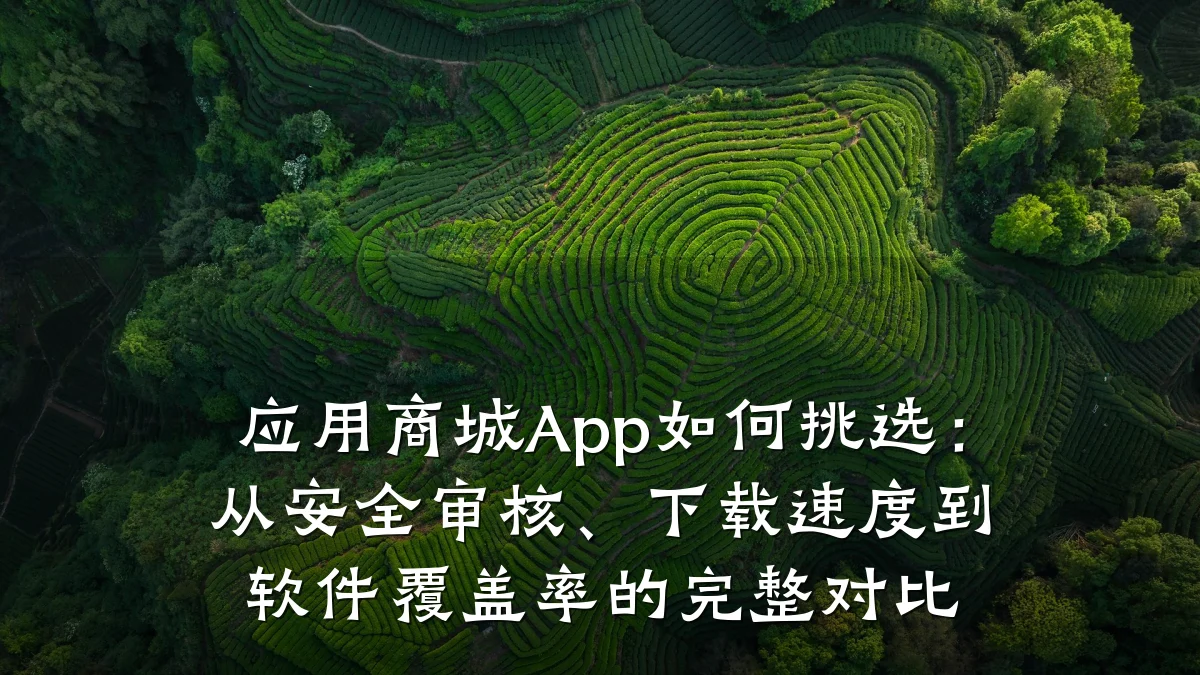 应用商城App如何挑选：从安全审核、下载速度到软件覆盖率的完整对比
