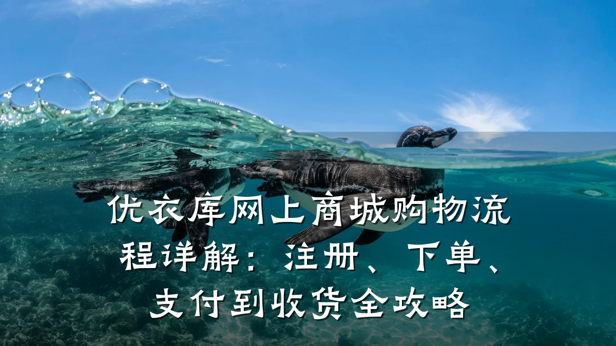 优衣库网上商城购物流程详解：注册、下单、支付到收货全攻略