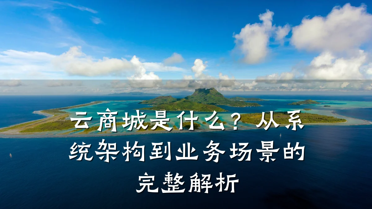 云商城是什么?从系统架构到业务场景的完整解析