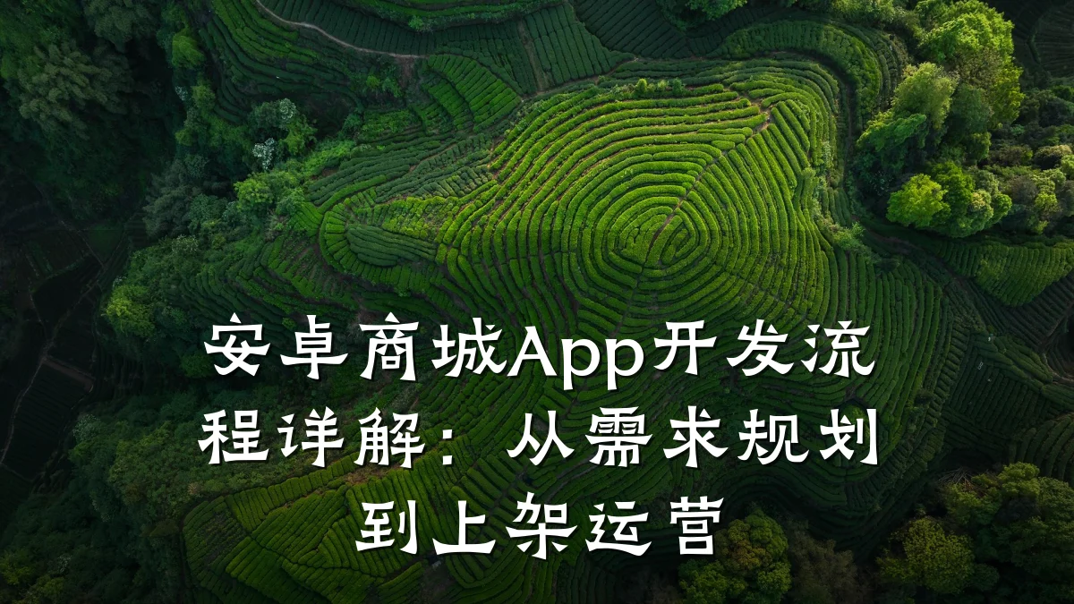 安卓商城App开发流程详解:从需求规划到上架运营