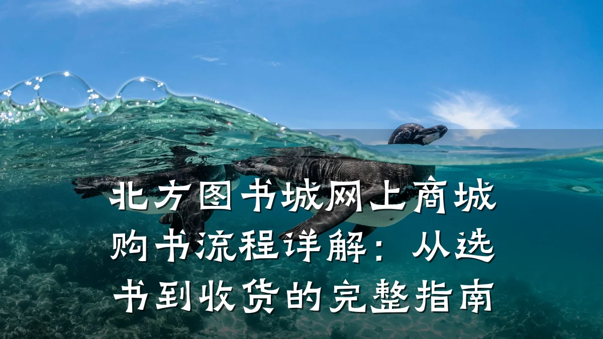 北方图书城网上商城购书流程详解:从选书到收货的完整指南