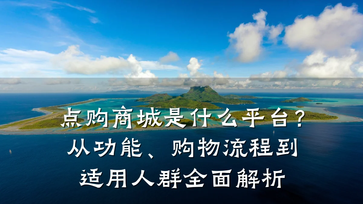 点购商城是什么平台？从功能、购物流程到适用人群全面解析