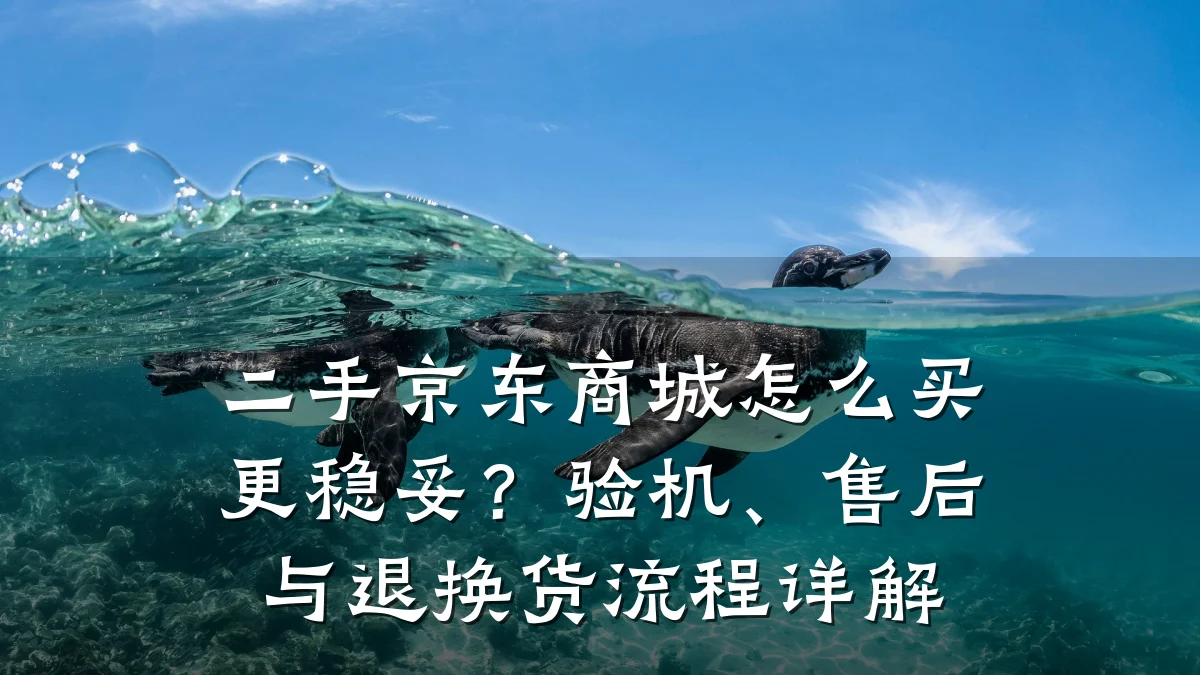 二手京东商城怎么买更稳妥？验机、售后与退换货流程详解