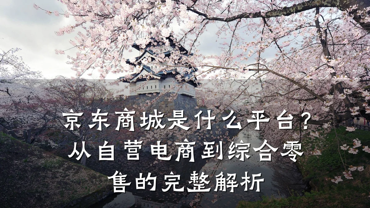 京东商城是什么平台？从自营电商到综合零售的完整解析