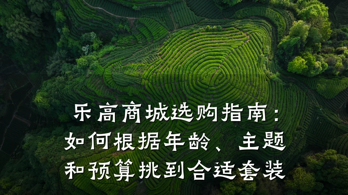 乐高商城选购指南：如何根据年龄、主题和预算挑到合适套装