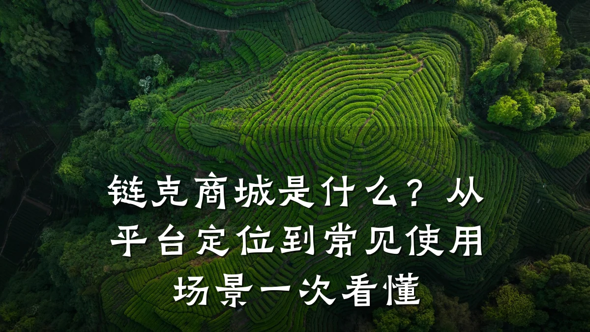 链克商城是什么?从平台定位到常见使用场景一次看懂