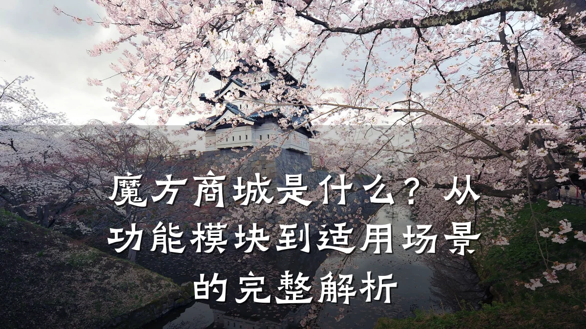 魔方商城是什么？从功能模块到适用场景的完整解析