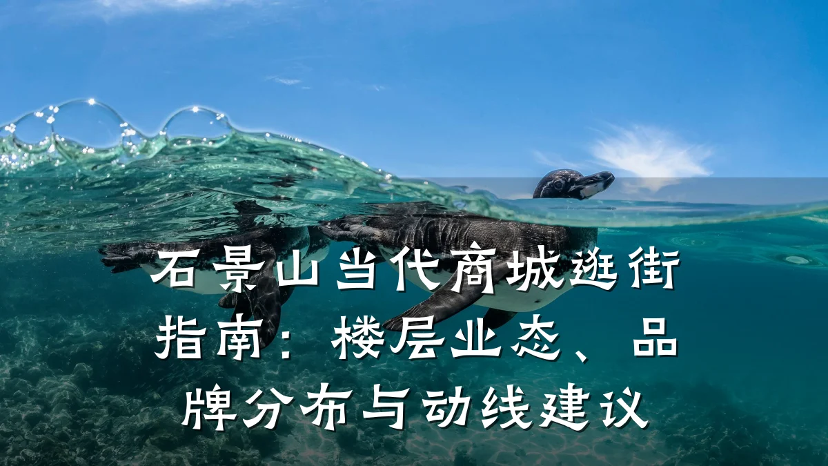 石景山当代商城逛街指南:楼层业态、品牌分布与动线建议