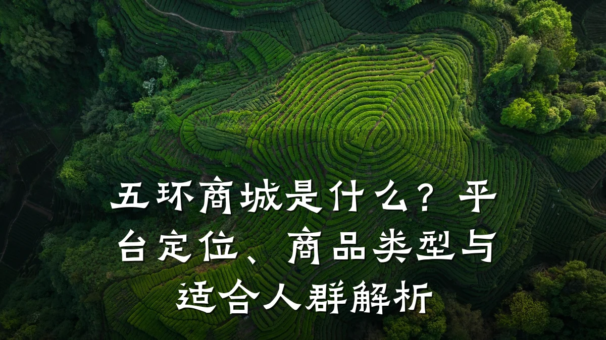 五环商城是什么？平台定位、商品类型与适合人群解析
