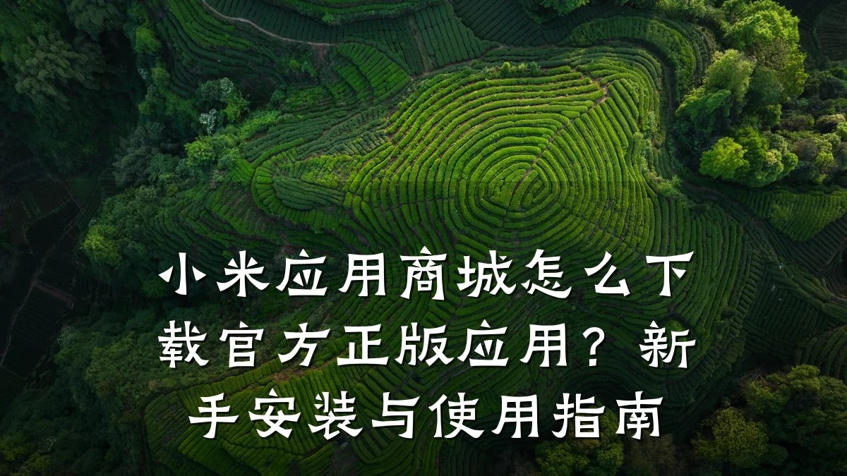 小米应用商城怎么下载官方正版应用？新手安装与使用指南