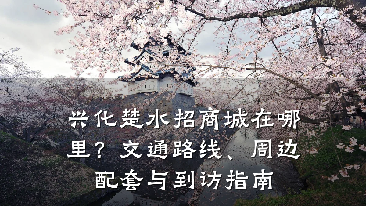 兴化楚水招商城在哪里?交通路线、周边配套与到访指南