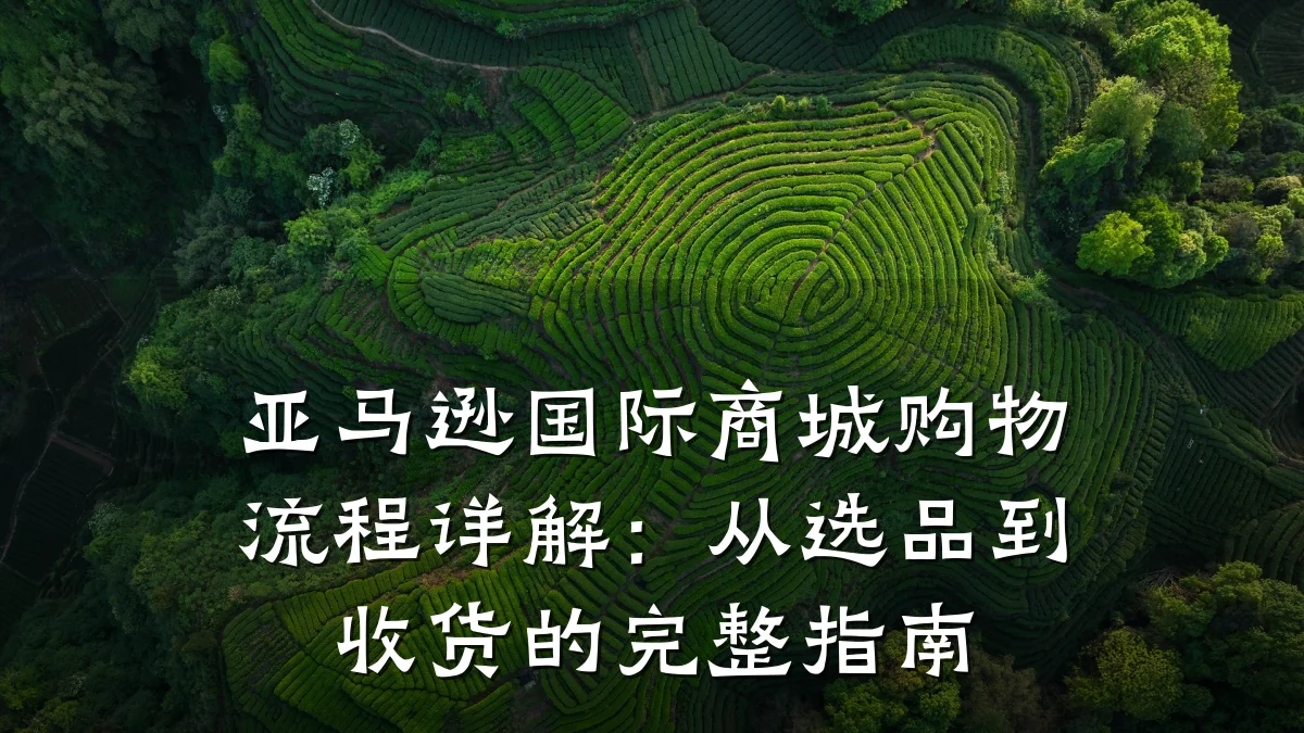 亚马逊国际商城购物流程详解:从选品到收货的完整指南