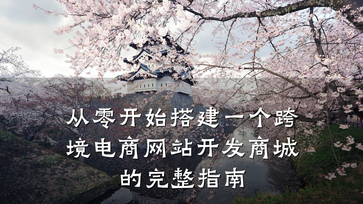 从零开始搭建一个跨境电商网站开发商城的完整指南