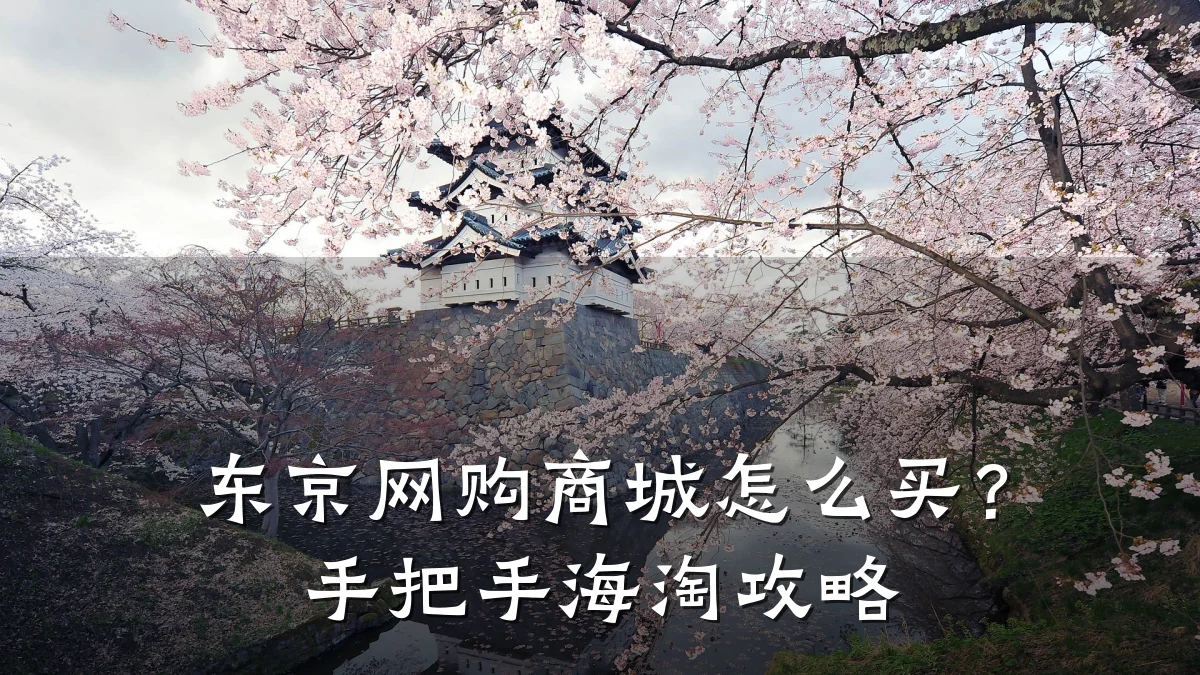 东京网购商城怎么买?手把手海淘攻略