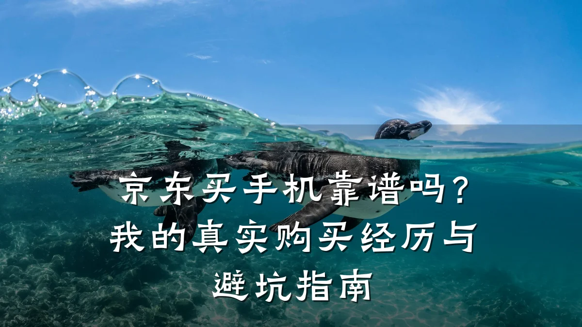 京东买手机靠谱吗?我的真实购买经历与避坑指南