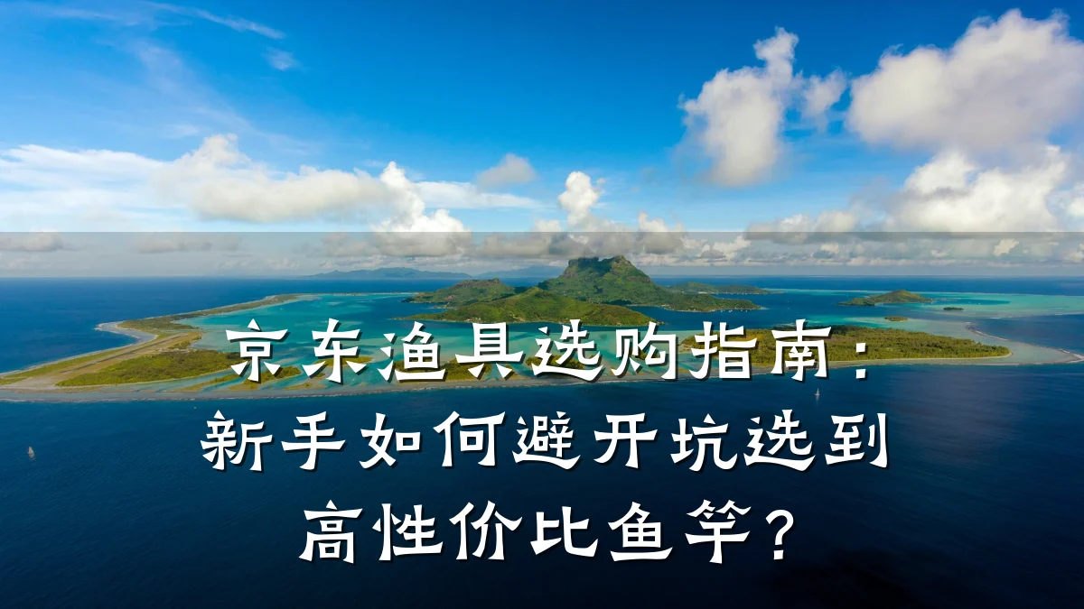 京东渔具选购指南:新手如何避开坑选到高性价比鱼竿?