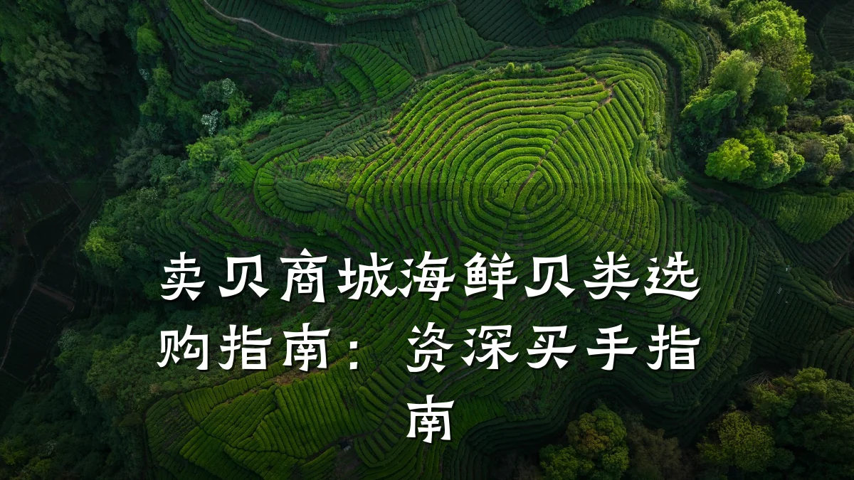 卖贝商城海鲜贝类选购指南：资深买手指南