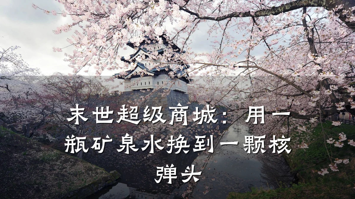 末世超级商城:用一瓶矿泉水换到一颗核弹头