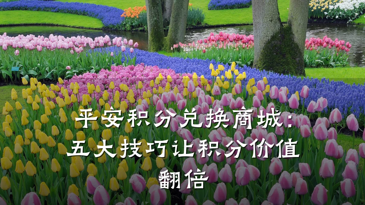 平安积分兑换商城：五大技巧让积分价值翻倍