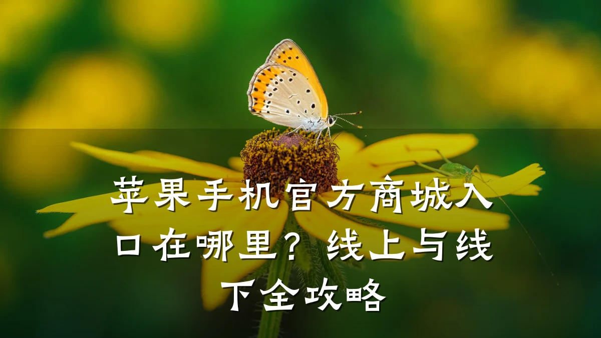 苹果手机官方商城入口在哪里?线上与线下全攻略
