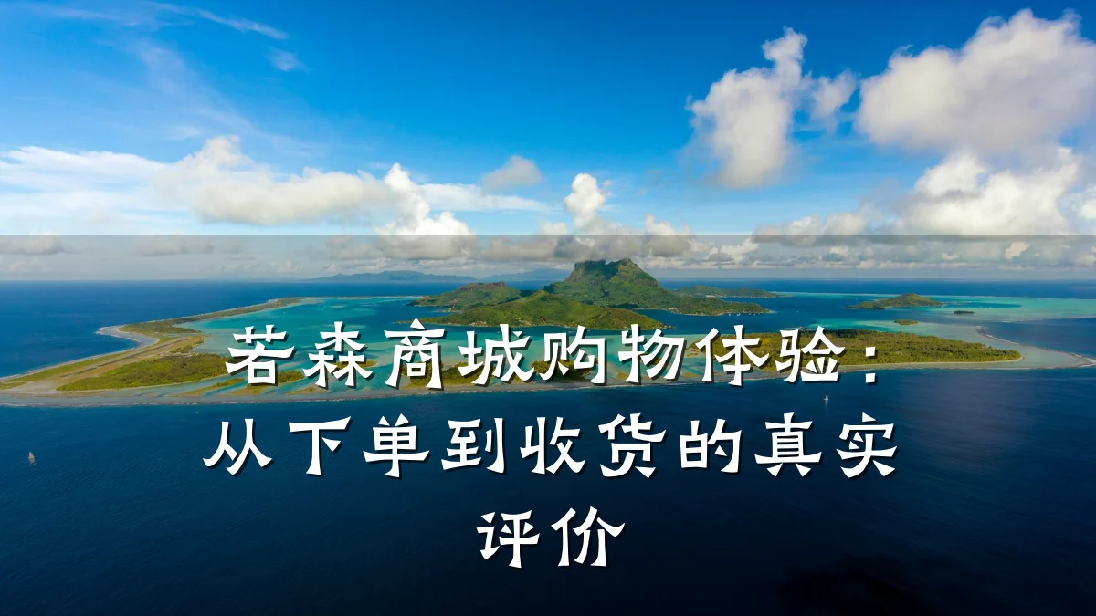 若森商城购物体验：从下单到收货的真实评价