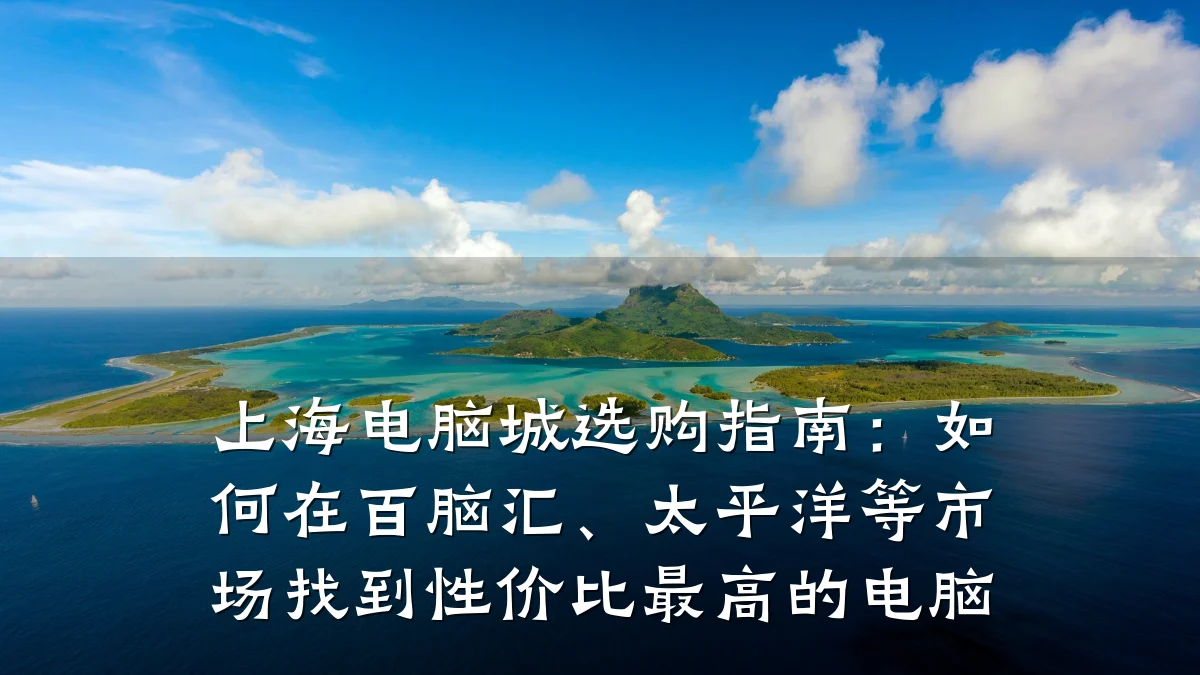 上海电脑城选购指南:如何在百脑汇、太平洋等市场找到性价比最高的电脑
