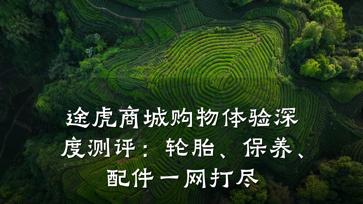 途虎商城购物体验深度测评:轮胎、保养、配件一网打尽