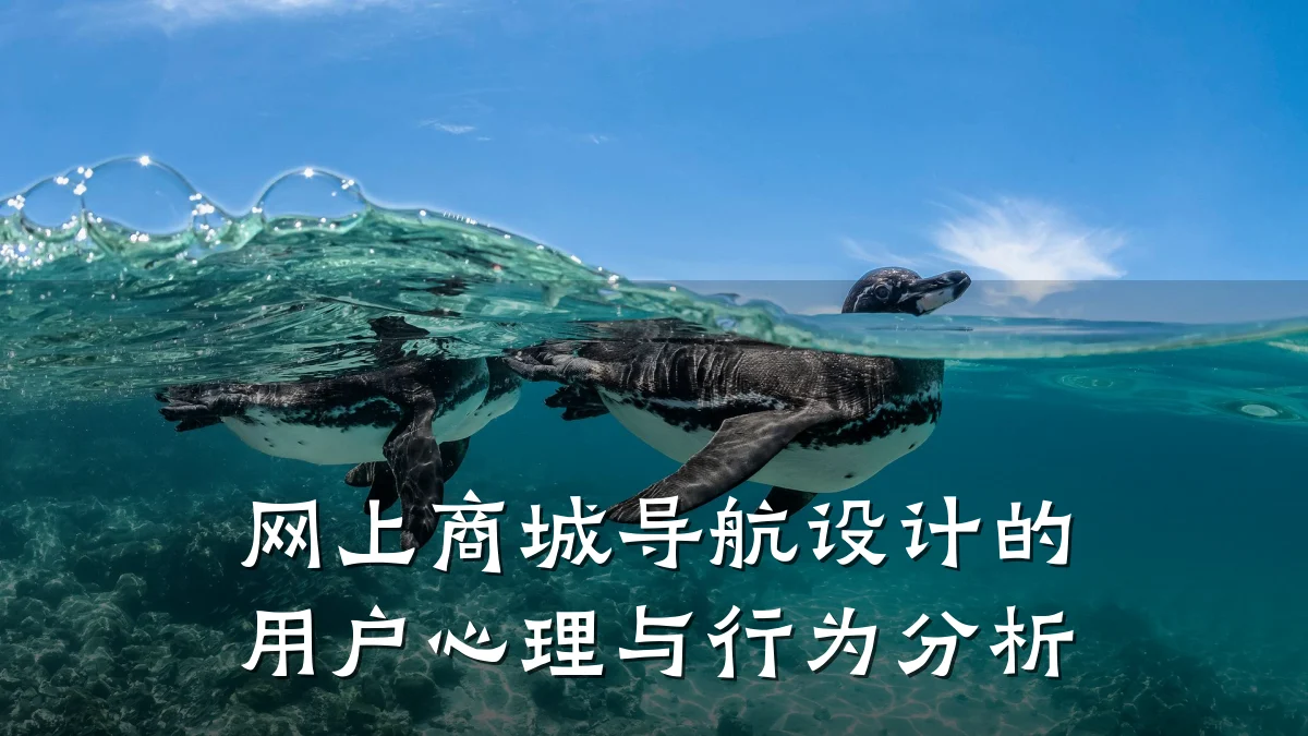 网上商城导航设计的用户心理与行为分析
