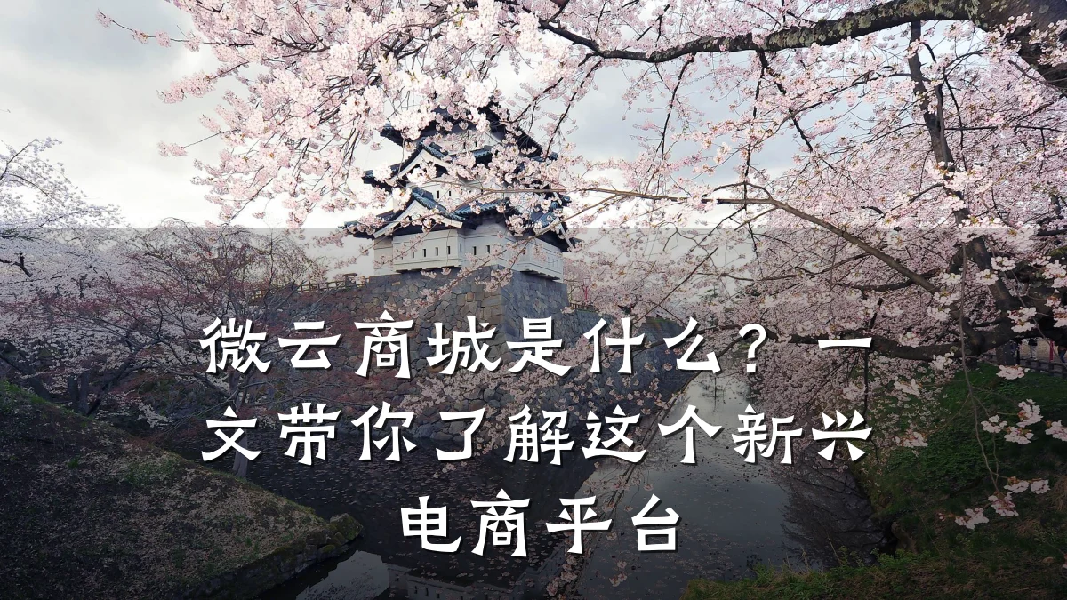 微云商城是什么?一文带你了解这个新兴电商平台