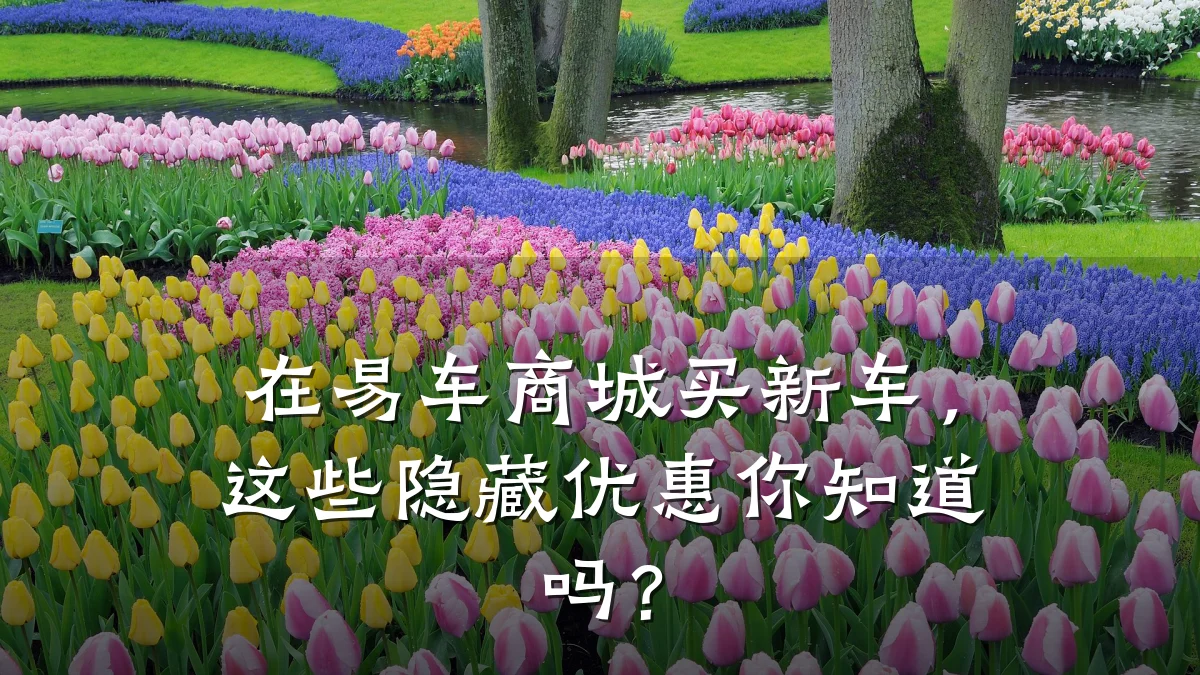 在易车商城买新车,这些隐藏优惠你知道吗?
