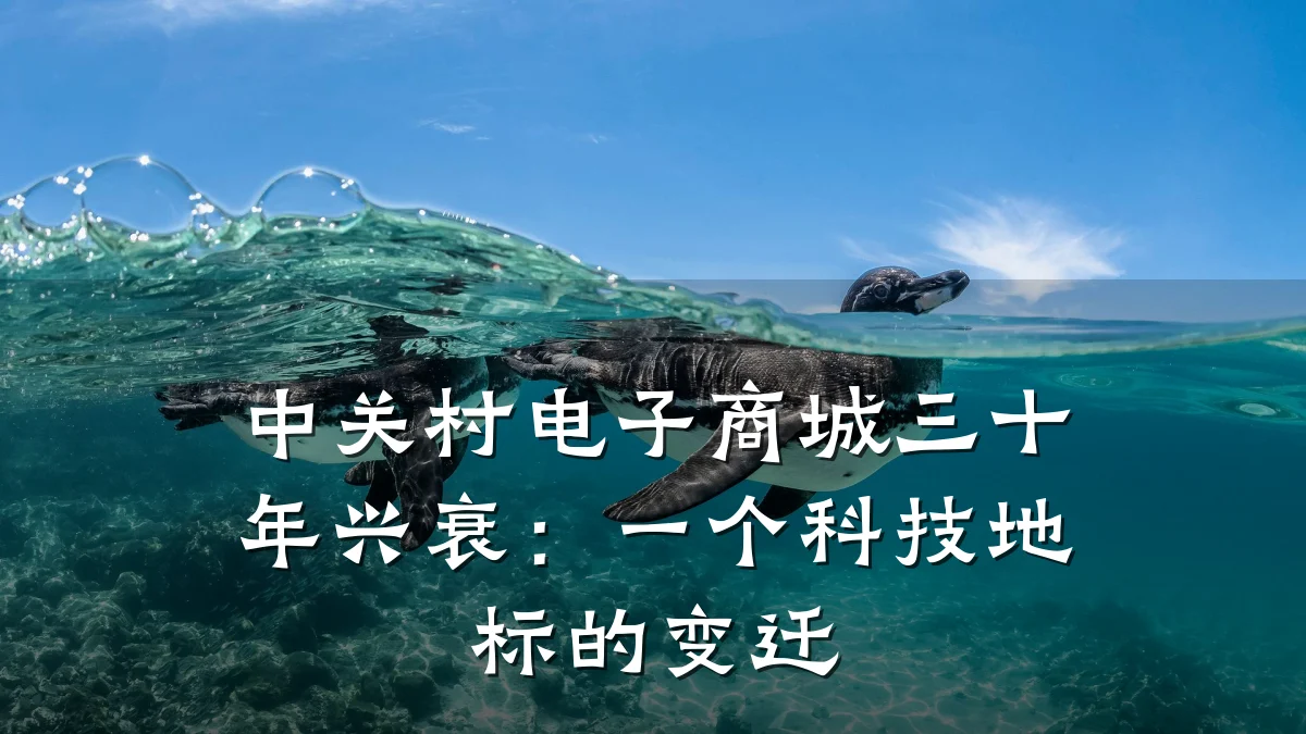 中关村电子商城三十年兴衰：一个科技地标的变迁