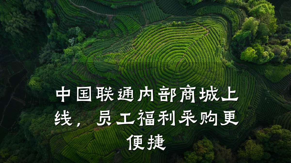 中国联通内部商城上线,员工福利采购更便捷