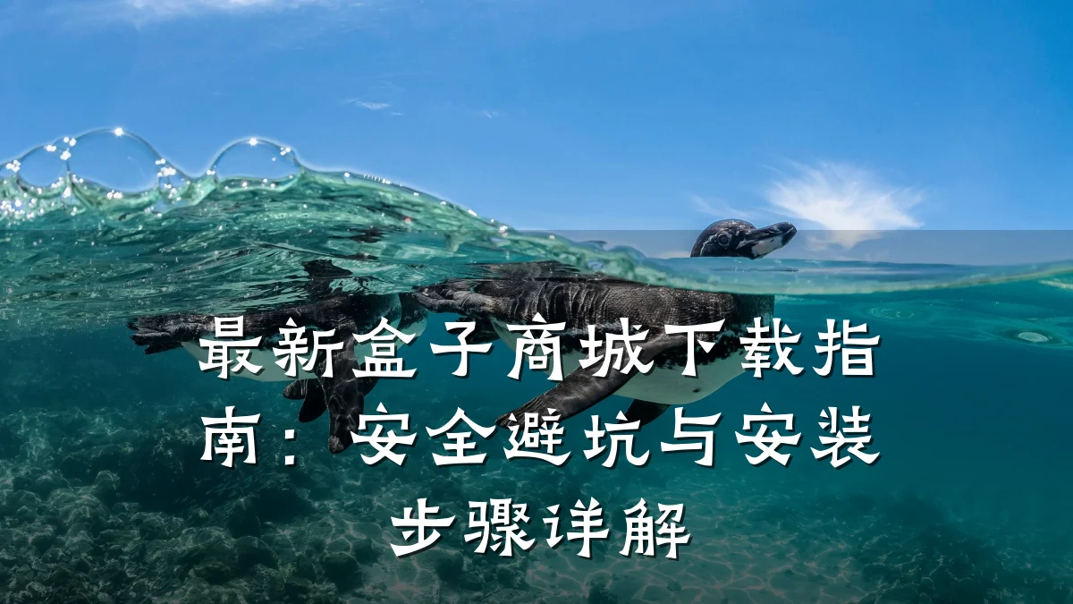 最新盒子商城下载指南:安全避坑与安装步骤详解