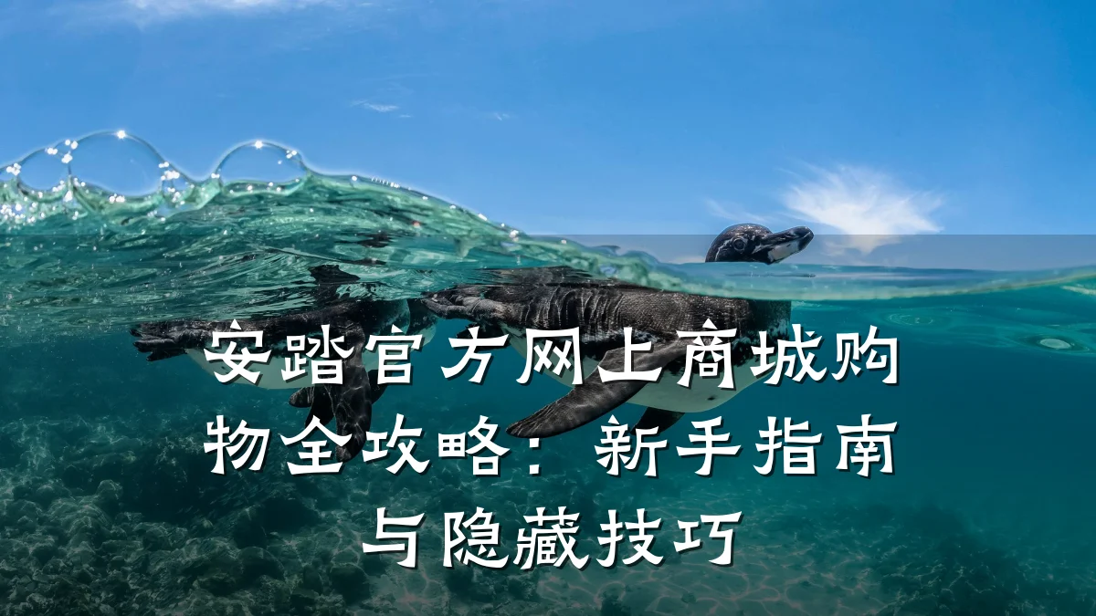 安踏官方网上商城购物全攻略:新手指南与隐藏技巧