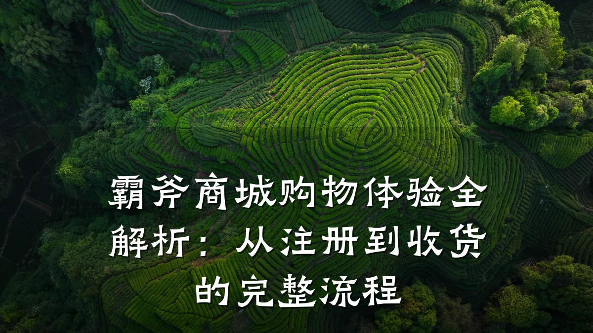 霸斧商城购物体验全解析:从注册到收货的完整流程
