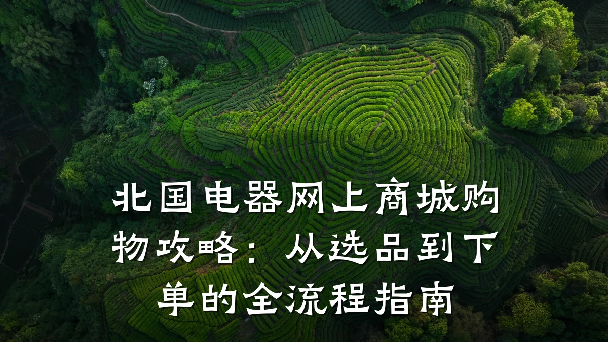 北国电器网上商城购物攻略：从选品到下单的全流程指南