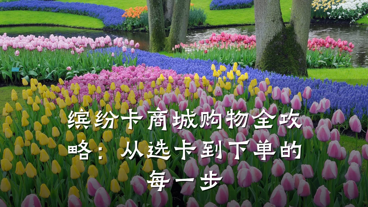缤纷卡商城购物全攻略:从选卡到下单的每一步