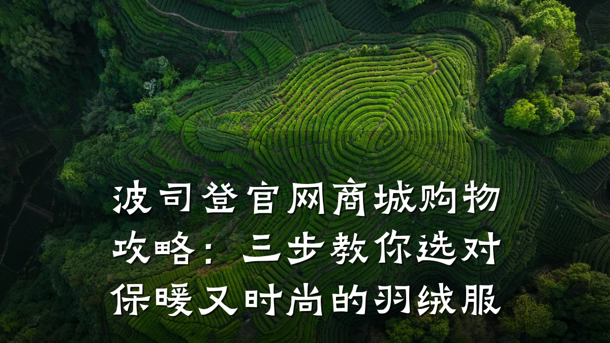 波司登官网商城购物攻略:三步教你选对保暖又时尚的羽绒服