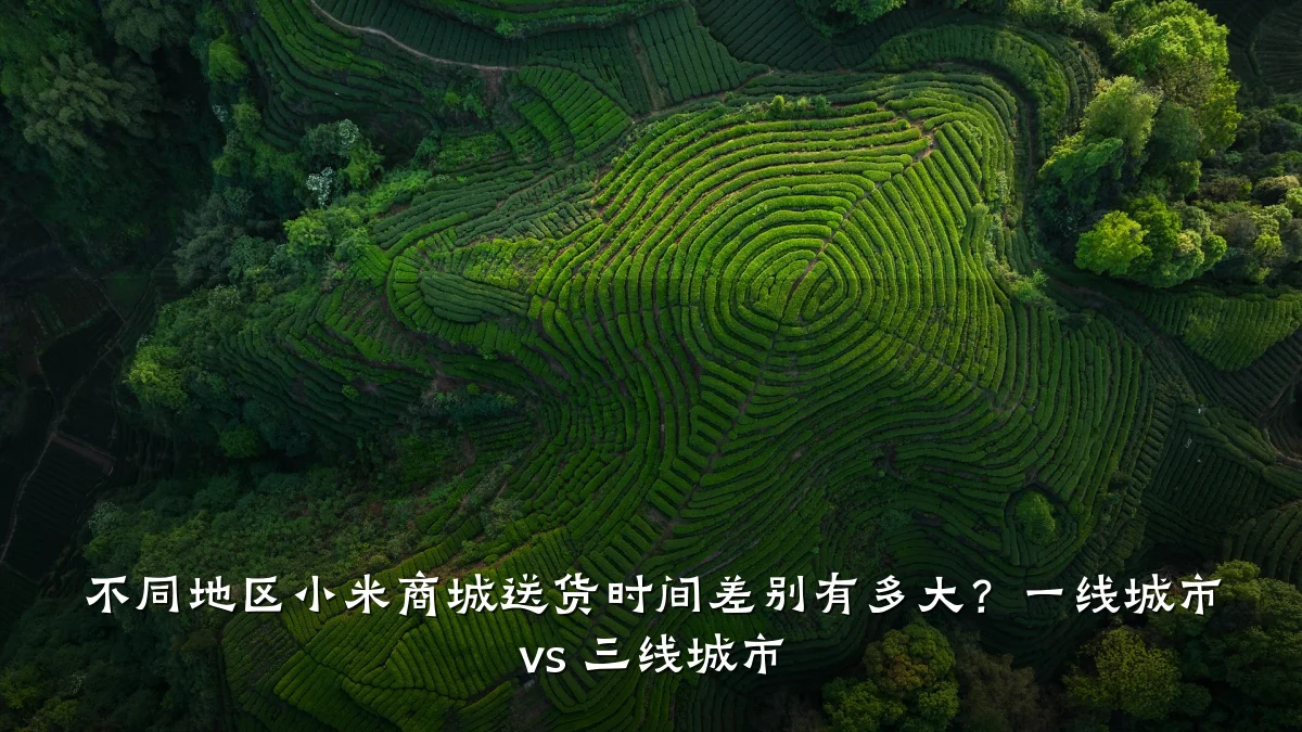 不同地区小米商城送货时间差别有多大?一线城市 vs 三线城市