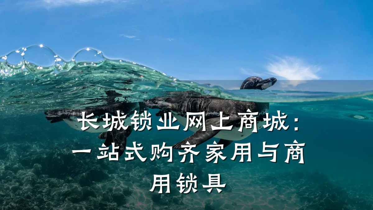 长城锁业网上商城:一站式购齐家用与商用锁具