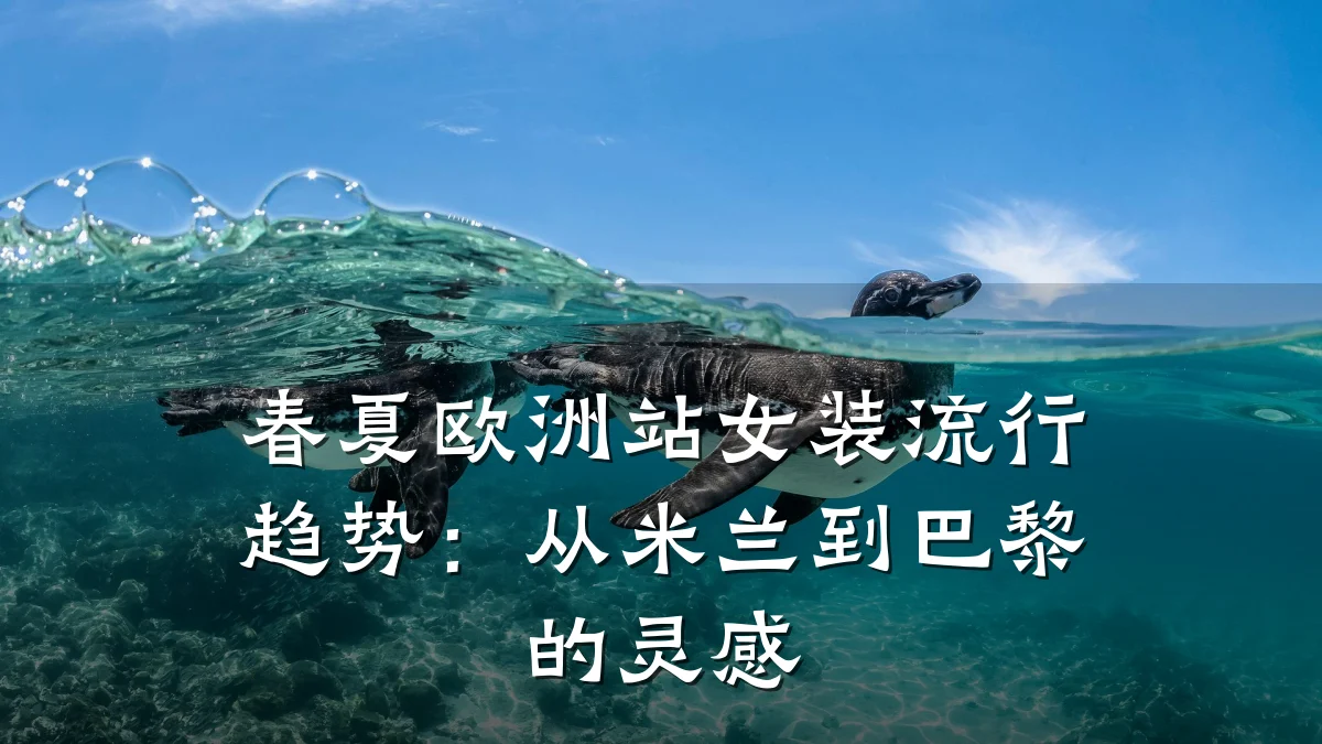 春夏欧洲站女装流行趋势：从米兰到巴黎的灵感