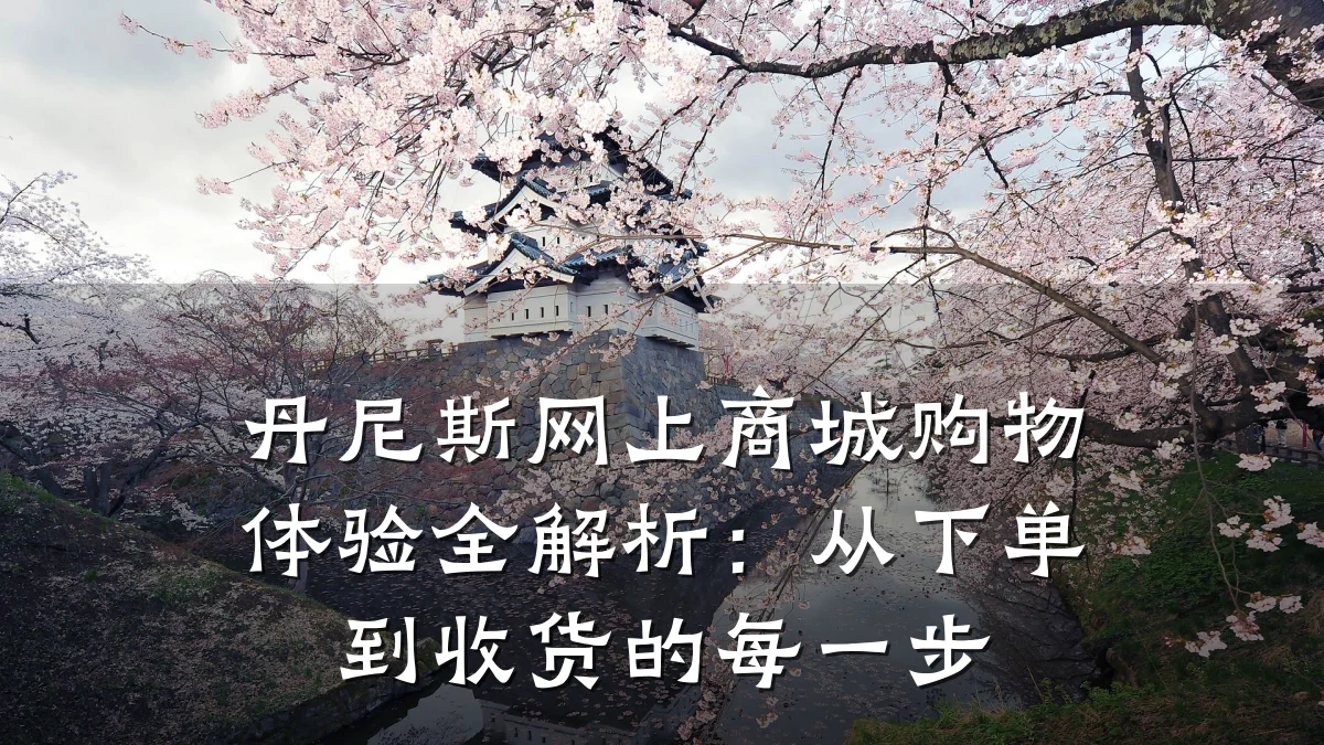 丹尼斯网上商城购物体验全解析:从下单到收货的每一步