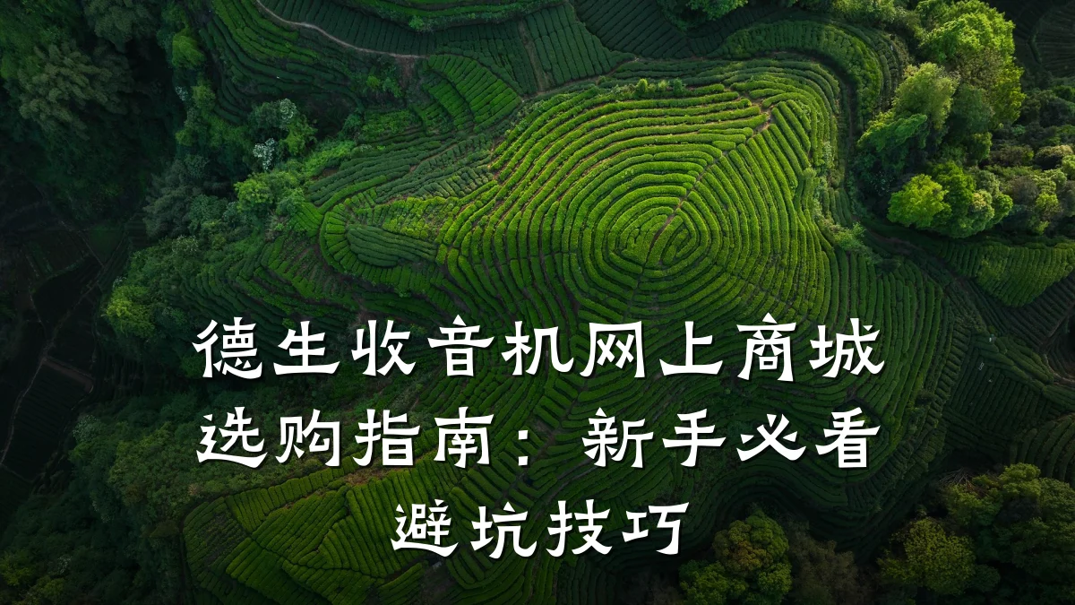 德生收音机网上商城选购指南：新手必看避坑技巧