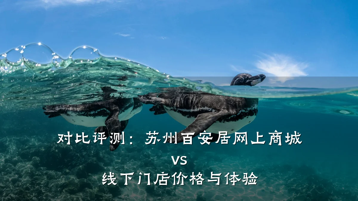 对比评测：苏州百安居网上商城 vs 线下门店价格与体验