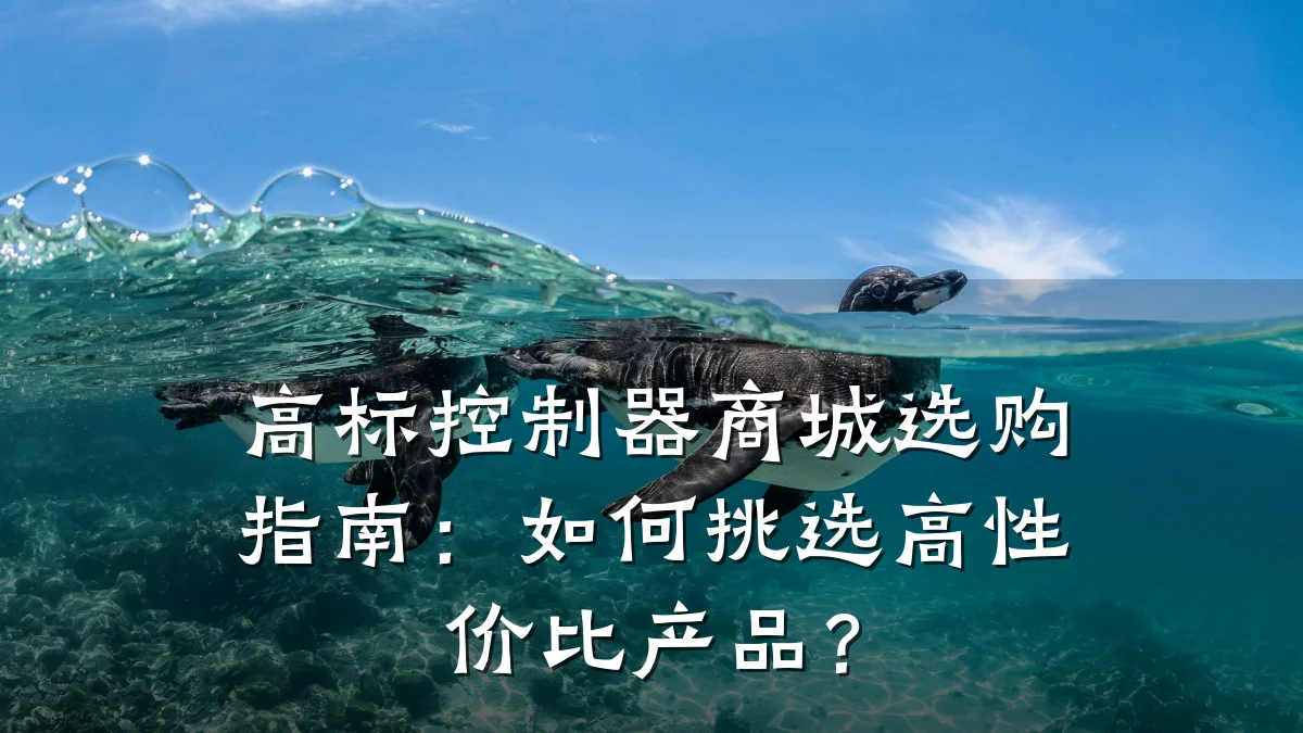 高标控制器商城选购指南:如何挑选高性价比产品?