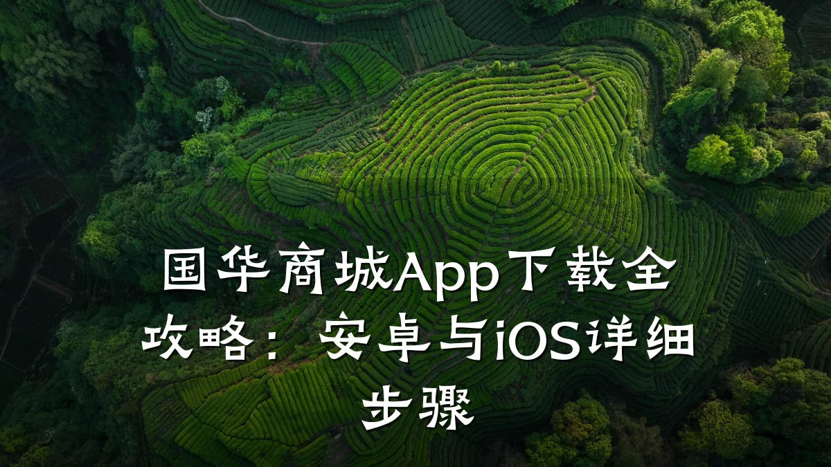 国华商城App下载全攻略:安卓与iOS详细步骤