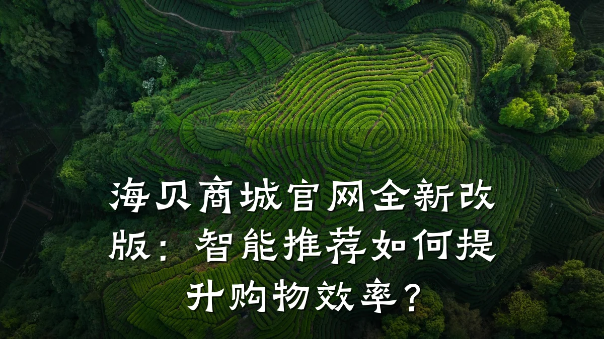 海贝商城官网全新改版:智能推荐如何提升购物效率?
